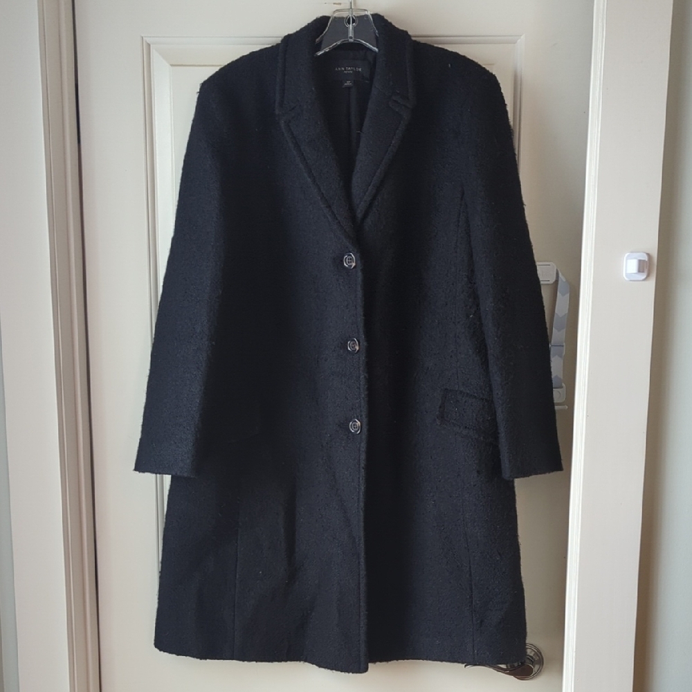Ann Taylor Classic Black Coat